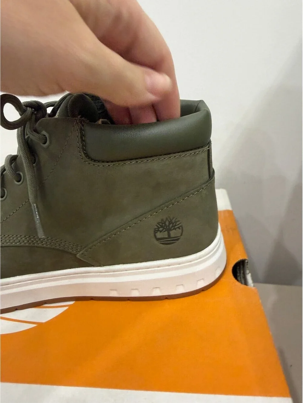 Timberland Men's Green Nubuck 6